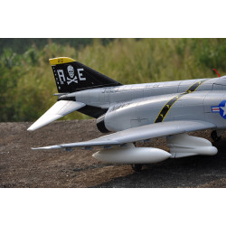 LX F4 Phantom Twin 70mm EDF RC Jet Grey With Retracts Kit Version