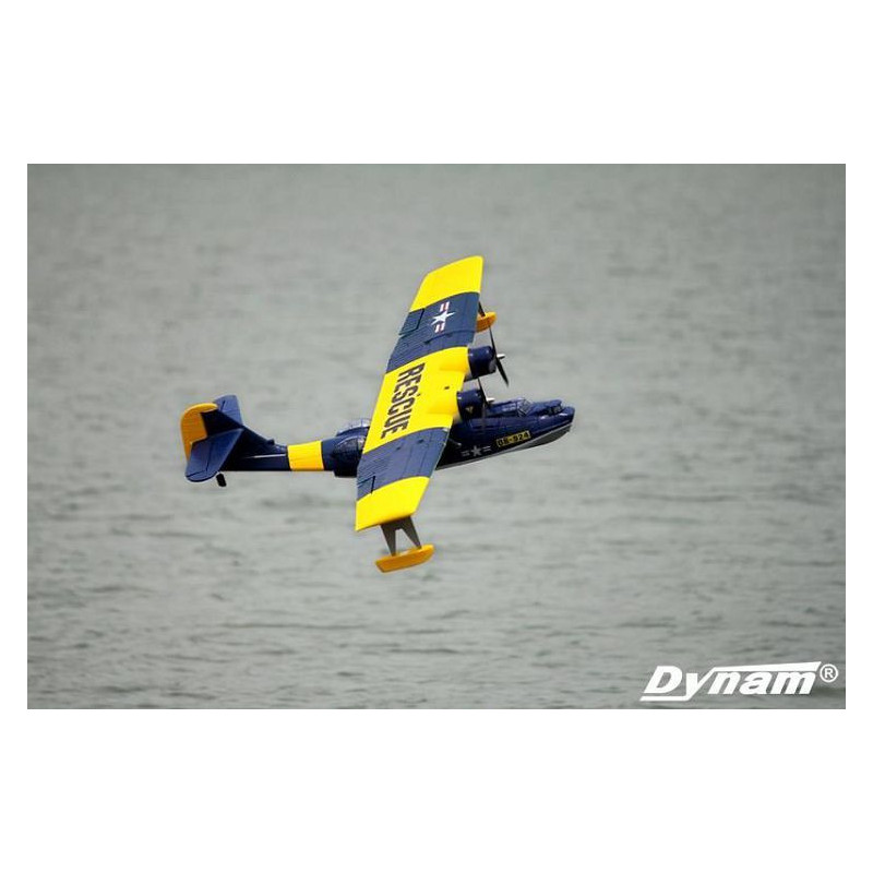 Dynam PBY Catalina Brushless/LIPO Electric RC Airplane PNP Blue