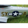 Toprc P-51D Mustang Yellow 750mm/30.00in EPO Electric RC Airplane Ready-To-Fly