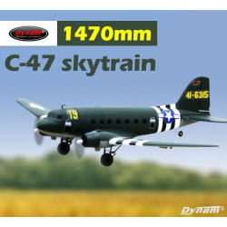 Dynam C-47 Transporter V2 Brushless RC Airplane PNP